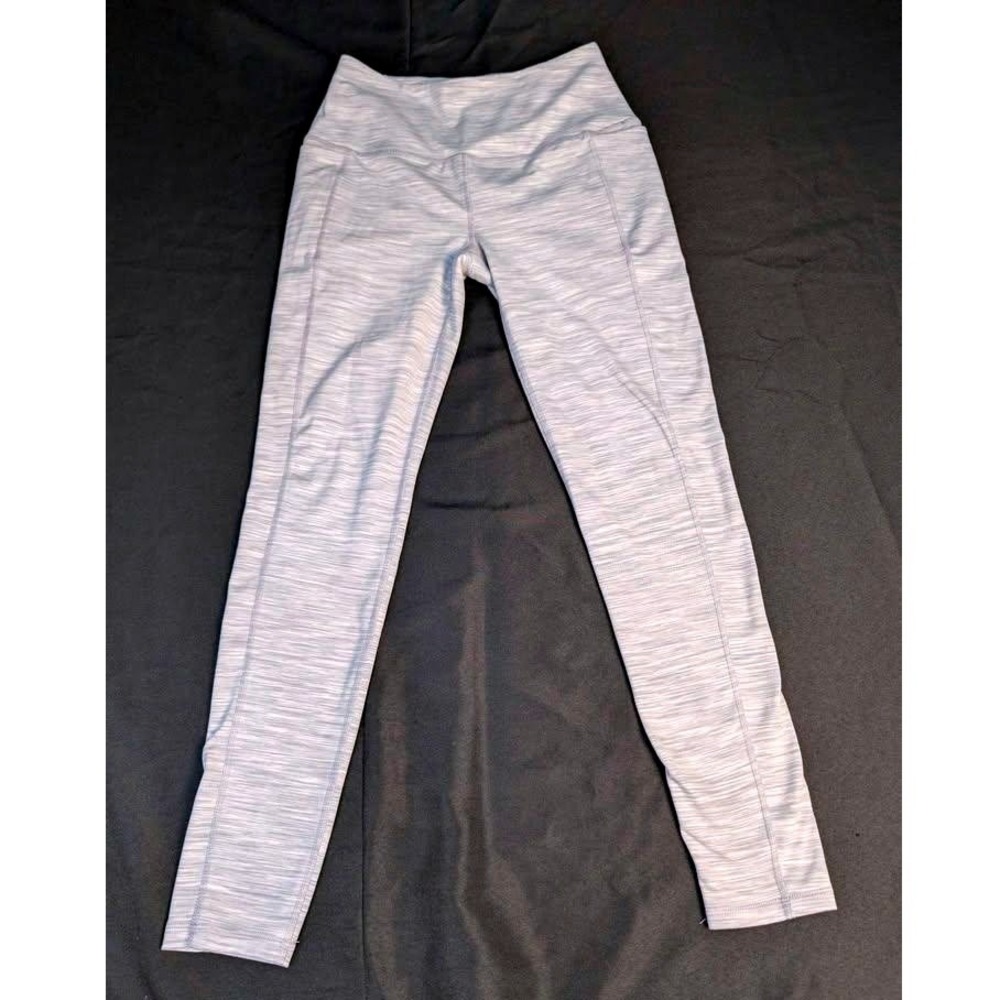 Spyder ~ Active Leggings ~‎ Size Small ~ Grey Marble/High Rise/Pockets/Athletic